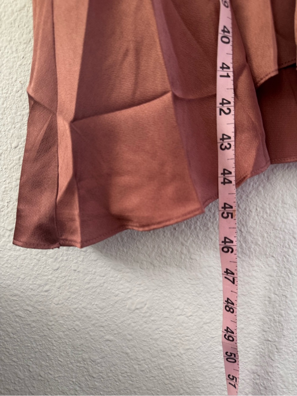 Lascana Satin Midi Dress Tie-Waist Spaghetti-Strap Slip Wrap 10 NWT - Picture 14 of 15